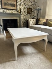 White painted coffee for sale  MANSFIELD