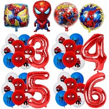 Spiderman party balloons for sale  GLASGOW
