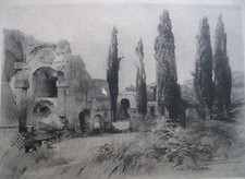 Stampa antica castelli usato  Velletri