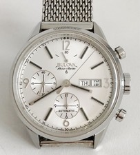 Relógio social masculino Bulova Accu Swiss 15 cronógrafo automático reparos de peças de reposição comprar usado  Enviando para Brazil