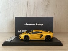 1:43 Lamborghini Aventador LP700-4 Giallo Orion Looksmart LS384B bez makijażu na sprzedaż  PL