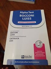 Alpha test. bocconi usato  Reggio Calabria