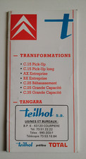 Old brochure teilhol d'occasion  Expédié en Belgium