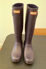 Purple hunter wellies for sale  ELLESMERE PORT