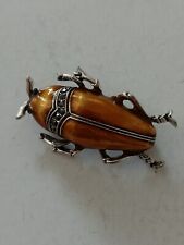 Scarab beetle brooch. for sale  BRADFORD