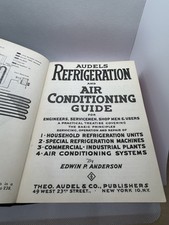 1944 Audel's Refrigeration And Air Conditioning Guide Edwin P. Anderson Great! comprar usado  Enviando para Brazil