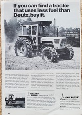 Deutz tractor advertisement for sale  Hampton