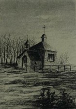 Vintage charcoal drawing d'occasion  Expédié en Belgium