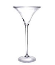 60cm martini vase for sale  SANDY