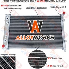 Row aluminum radiator for sale  Fontana