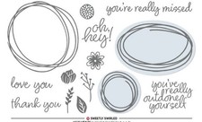 Stampin sweetly swirled for sale  La Porte