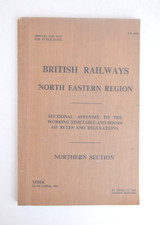 Railway working timetable for sale  BANBURY