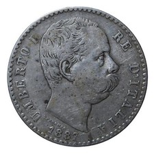 Lire 1887 tipo usato  Piacenza