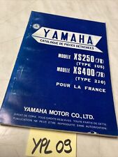 Yamaha xs250 1u5 d'occasion  Decize