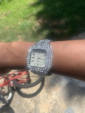 Moissanite mens hip for sale  Covington
