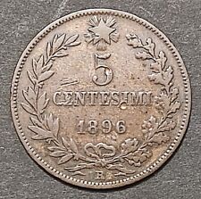 Centesimi lire 1896 usato  Verdellino