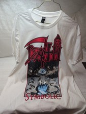 Usado, Camiseta masculina Death Band Symbolic algodão branca G comprar usado  Enviando para Brazil