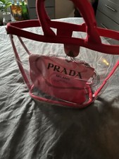 Prada clear red for sale  HIGH PEAK