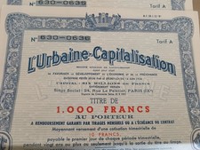 Vieux papiers titre d'occasion  Gueugnon