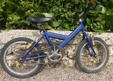 Vélo bleu pouces d'occasion  Pont-Audemer