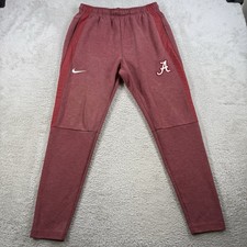 Calça de Moletom Nike Alabama Crimson Tide Track Masculina Pequena Vermelha Dri-Fit Ginástica Jogger, usado comprar usado  Enviando para Brazil