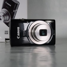 Canon IXUS 185 20.0MP 8x Digital Compact Camera Black, Case, Boxed - Very Good comprar usado  Enviando para Brazil