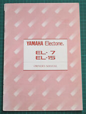 Yamaha electone owner for sale  FAVERSHAM