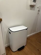 Poubelle brabantia blanche d'occasion  Sanary-sur-Mer