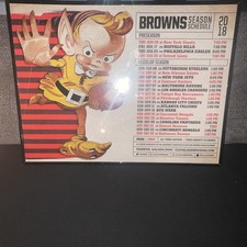 Cleveland browns 2018 for sale  Cleveland