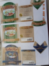 Bieretiketten brauerei zoller gebraucht kaufen  Grünhufe,-Lüdershagen