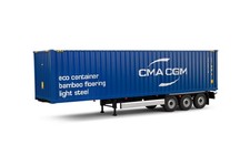 Remorque container trailer d'occasion  Calais