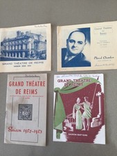 Lot programmes théâtre d'occasion  Charnay-lès-Mâcon