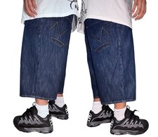 Usado, Shorts jeans Sean John 40x15 perna larga folgada tipo skatista Y2K comprar usado  Enviando para Brazil