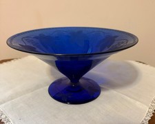 Pairpoint flared compote for sale  Silver Spring