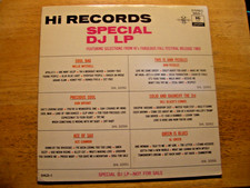 VARIOUS ARTISTS ~ HI RECORDS SPECIAL DJ LP  1969 STEREO LP ~ RECORD NM  COVER NM comprar usado  Enviando para Brazil
