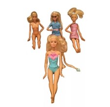 Używany, partia czterech millie rzeźba lalki barbie blond niebieskie oczy księżniczka na sprzedaż  Wysyłka do Poland