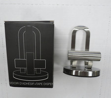 DISPENSADOR DE FITA FOLLE SOMENTE UMA MÃO - AÇO INOXIDÁVEL ACETINADO NA CAIXA - BOM!!!! comprar usado  Enviando para Brazil