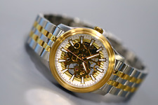 Usado, Invicta 37965 relógio mecânico masculino vintage mostrador semi esqueleto (precisa de bateria) comprar usado  Enviando para Brazil