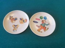 Vintage melamine plates for sale  GRIMSBY