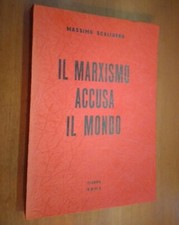 Massimo scaligero marxismo usato  Italia