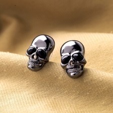 Black chrome skull for sale  HARTLEPOOL