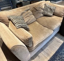 Beige seater sofa for sale  LONDON