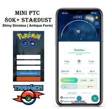 Sinistea brilhante (forma antiga) - Mini pó PTC 80k comprar usado Sinistea brilhante (forma antiga) - Mini pó PTC 80k comprar usado  Enviando para Brazil