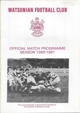 Sep 1980 watsonians for sale  HAWICK