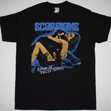Usado, Camiseta unissex preta de algodão Scorpions Love At First Sting EUA P-5XL VN1893 comprar usado  Enviando para Brazil