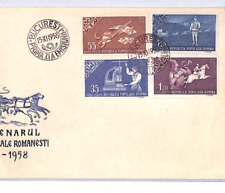 Romania fdc 1958 for sale  BATH