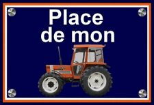 Plaque place tracteur d'occasion  Paris I