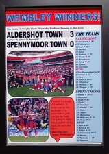 Aldershot town spennymoor for sale  PRESTON