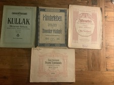Konvolut antike klaviernoten gebraucht kaufen  Leer (Ostfriesland)