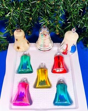 Glocken christbaumschmuck glas gebraucht kaufen  Deutschland